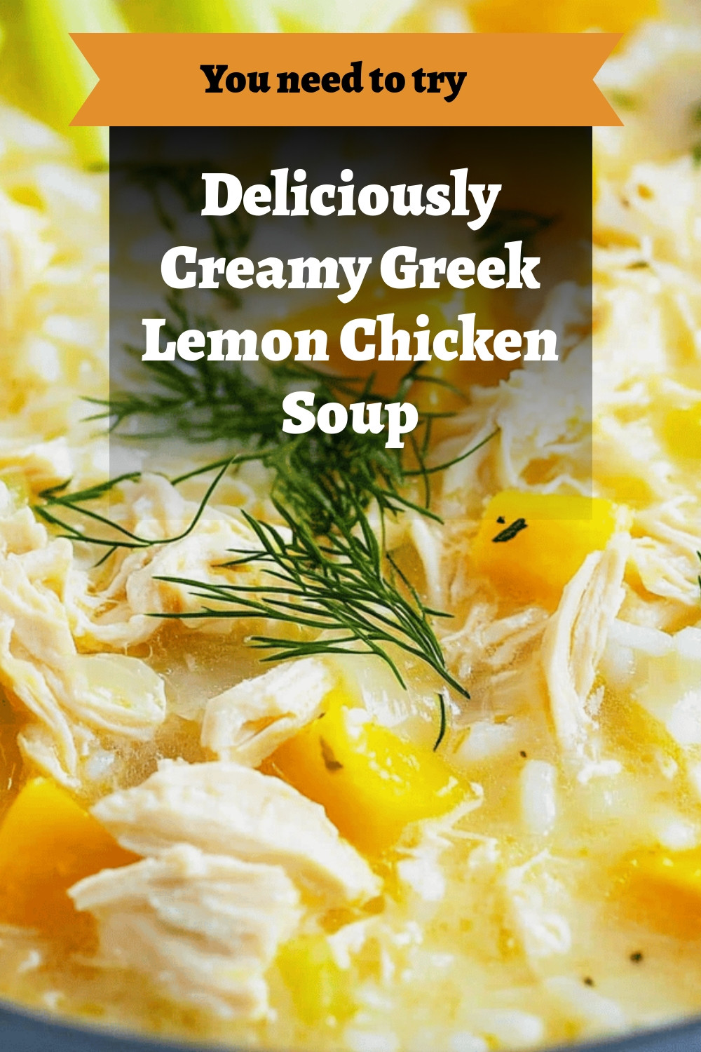 Deliciously Creamy Greek Lemon Chicken Soup