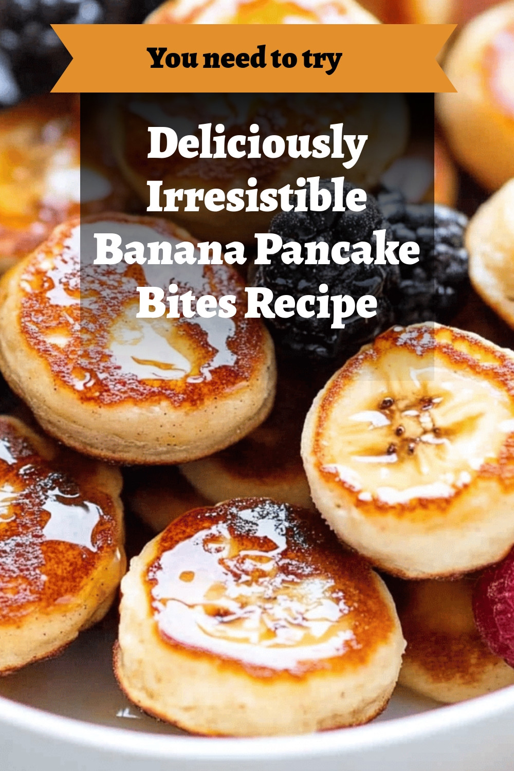 Deliciously Irresistible Banana Pancake Bites Recipe