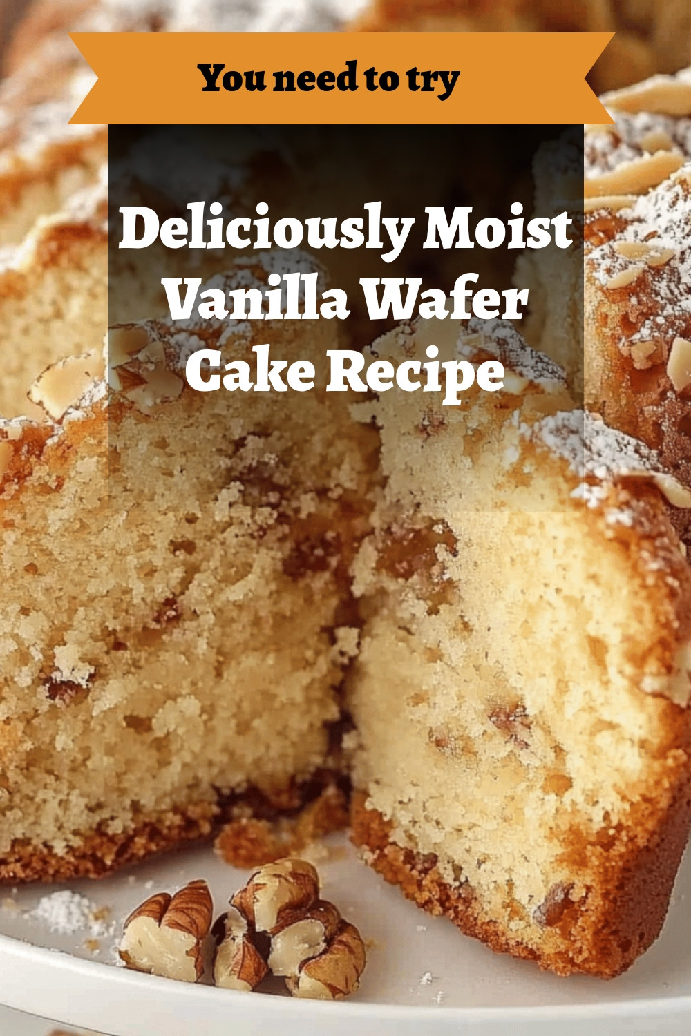 Deliciously Moist Vanilla Wafer Cake Recipe