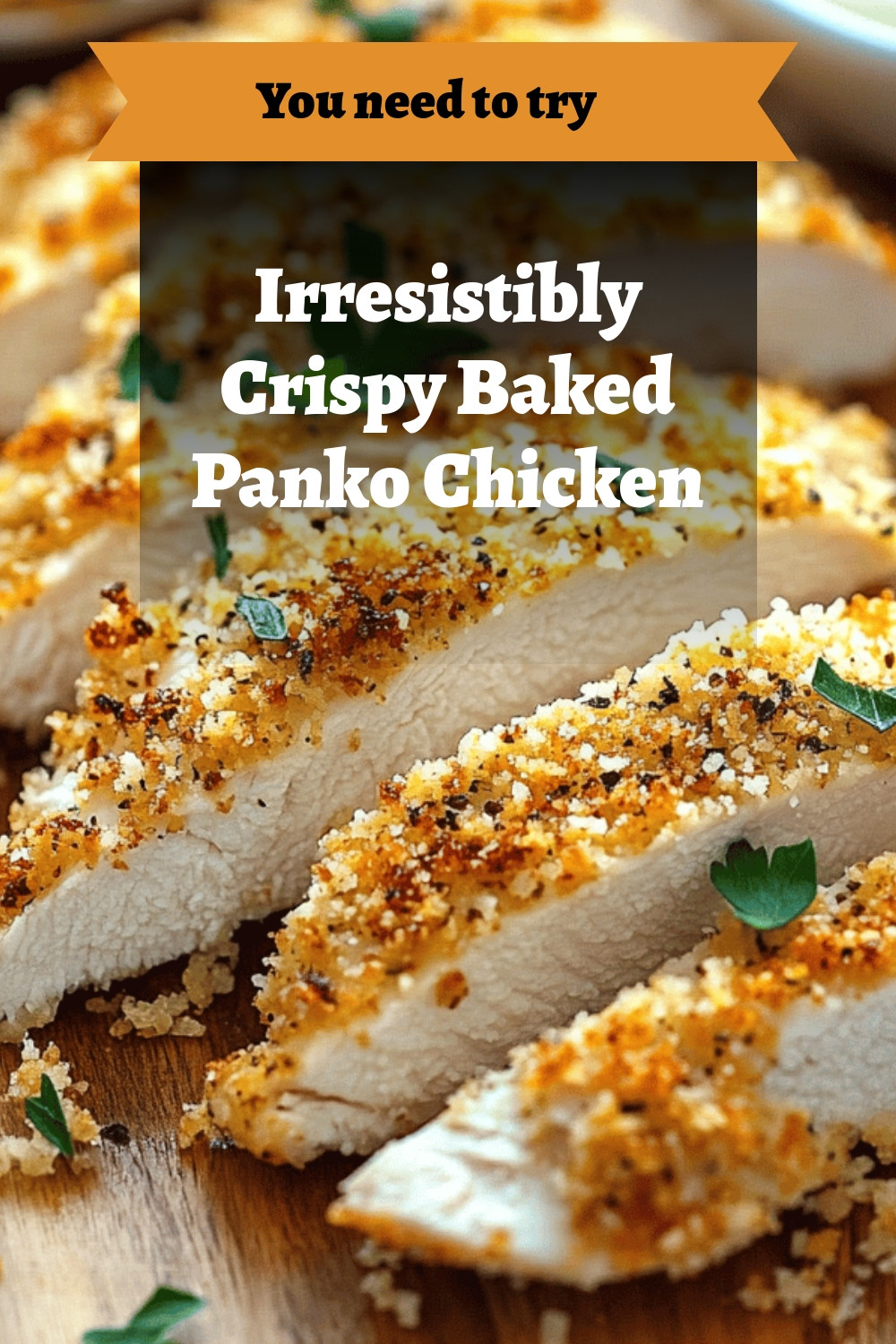 Irresistibly Crispy Baked Panko Chicken